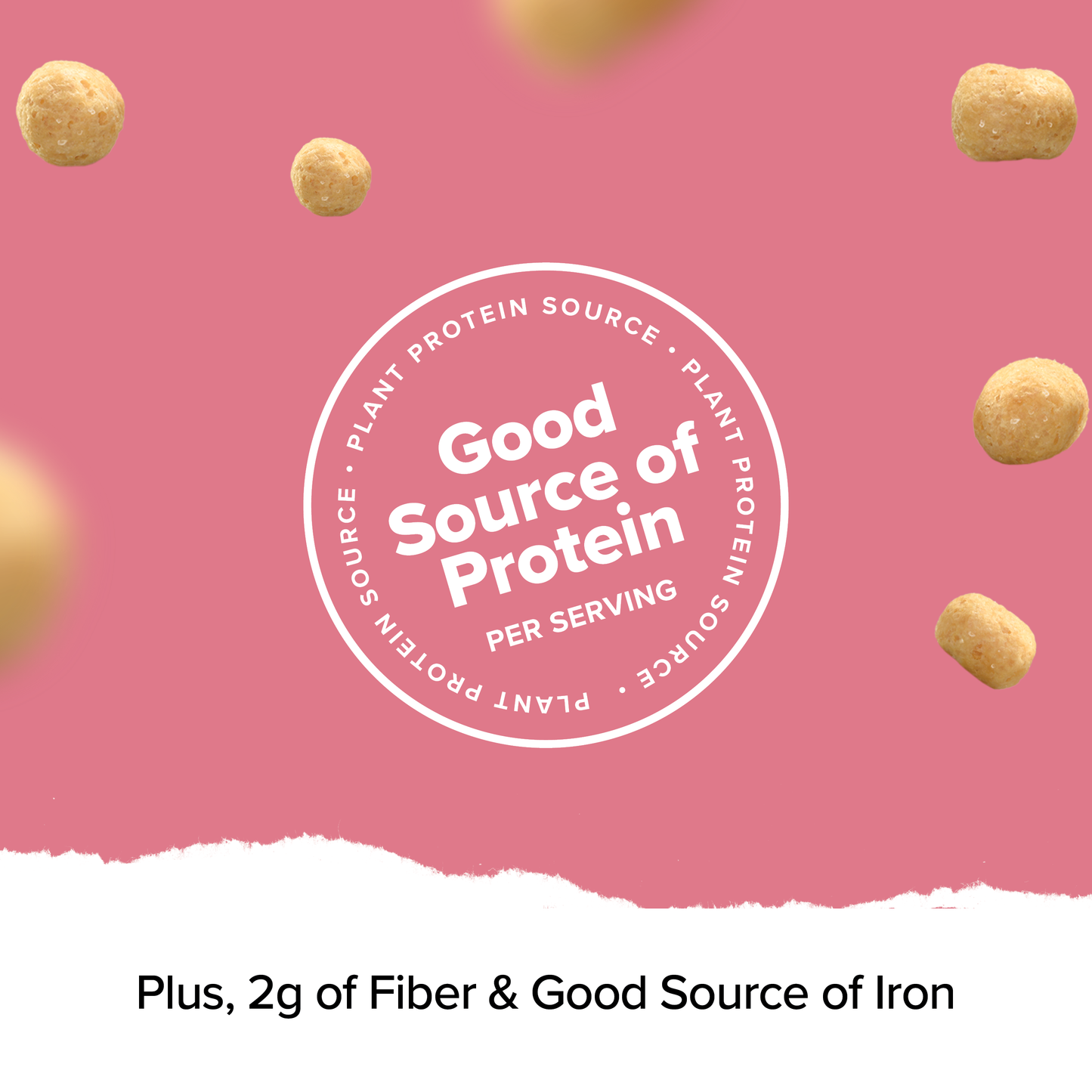 Protein Puffs Pink Himalayan Sea Salt 2.5 Servings Pack