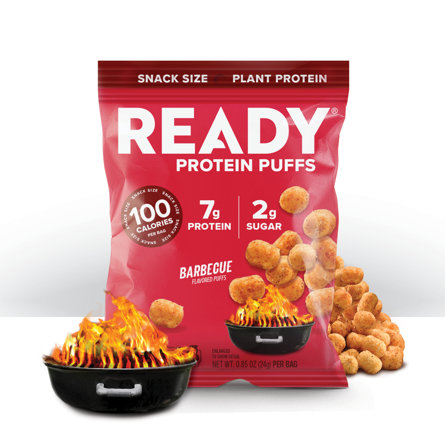 Protein Puffs Barbecue 100 Calorie Snack Pack (PAF)