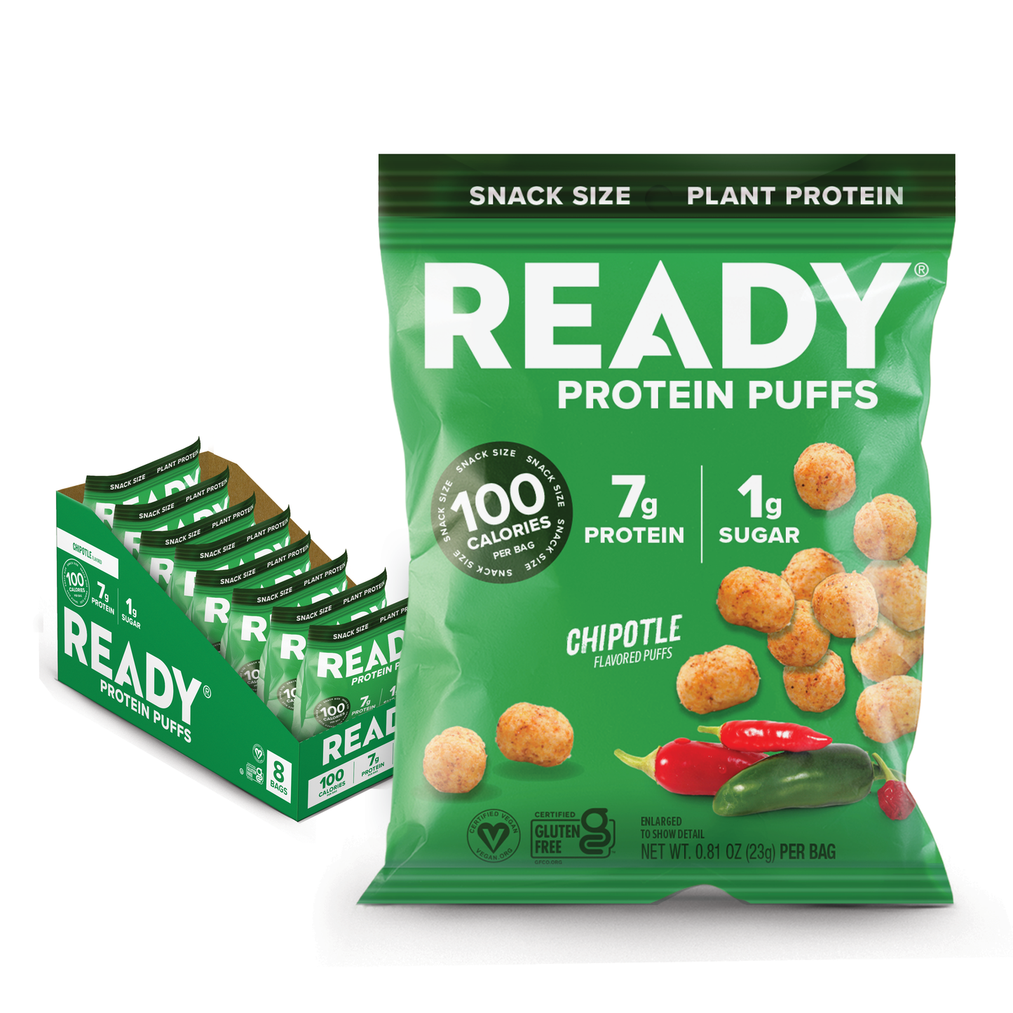 Protein Puffs Chipotle 100 Calorie Snack Pack