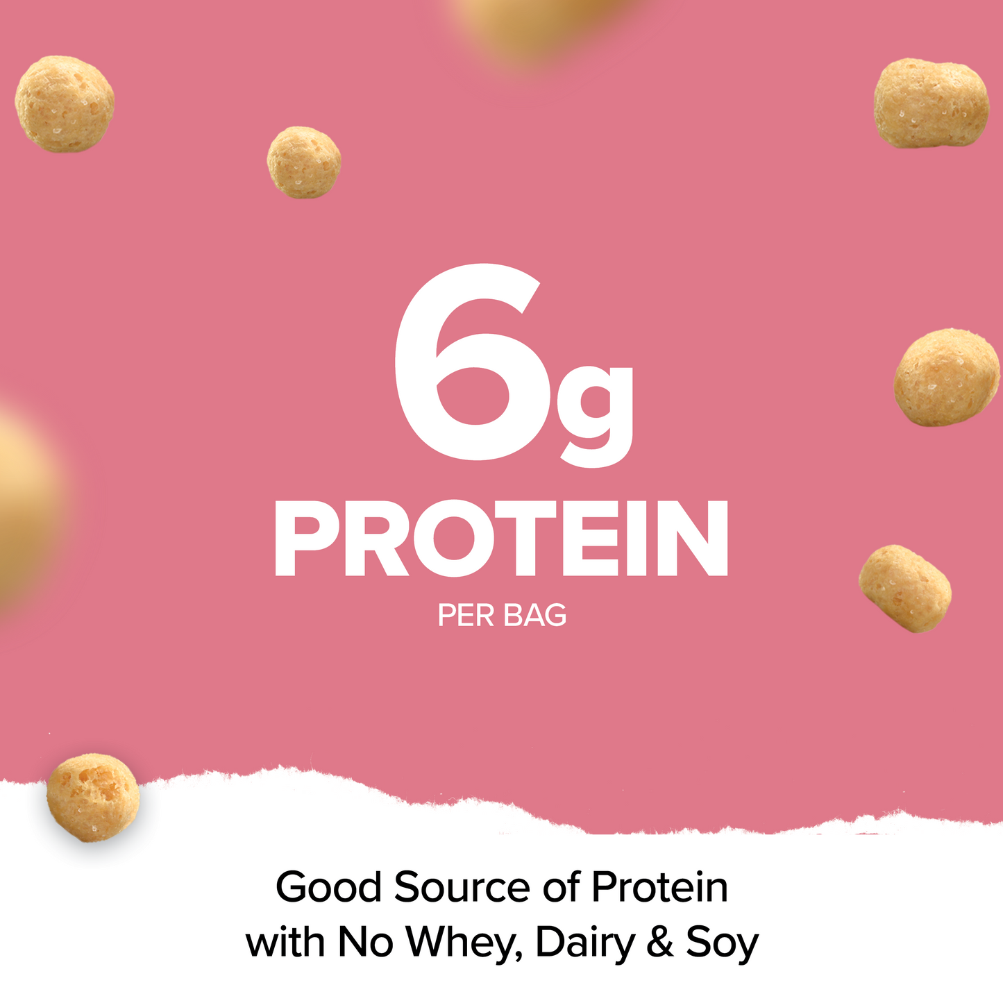 Protein Puffs Pink Himalayan Sea Salt 100 Calorie Snack Pack (PAF)