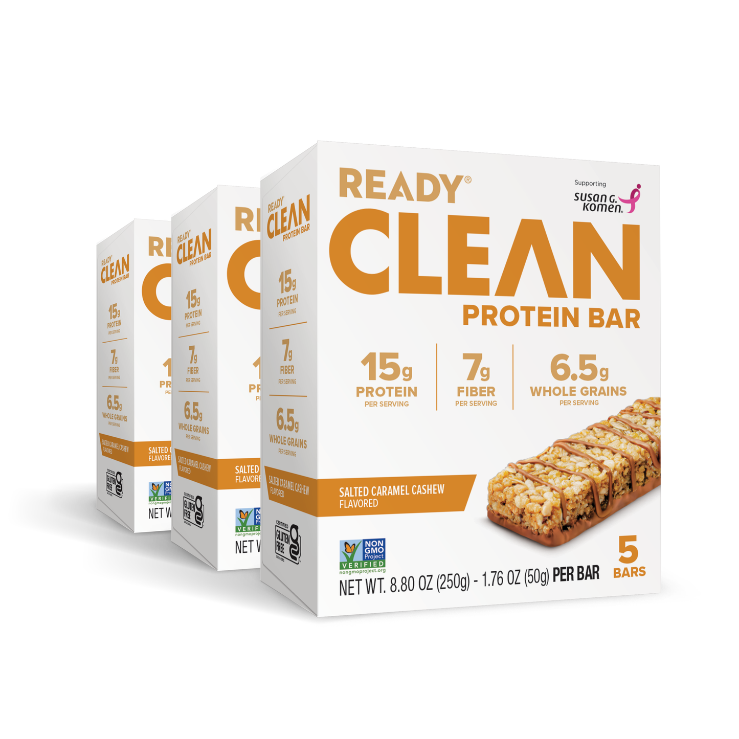Salted Caramel Cashew Protein Bars Bundle