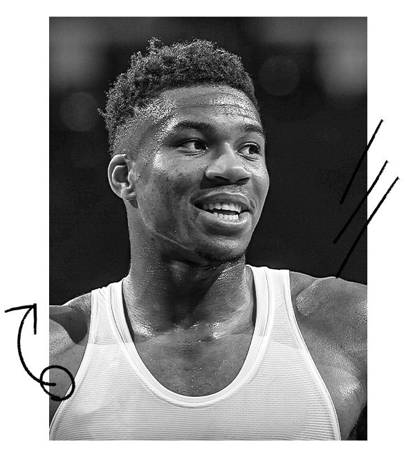 Headshot of Giannis Antetokounmpo