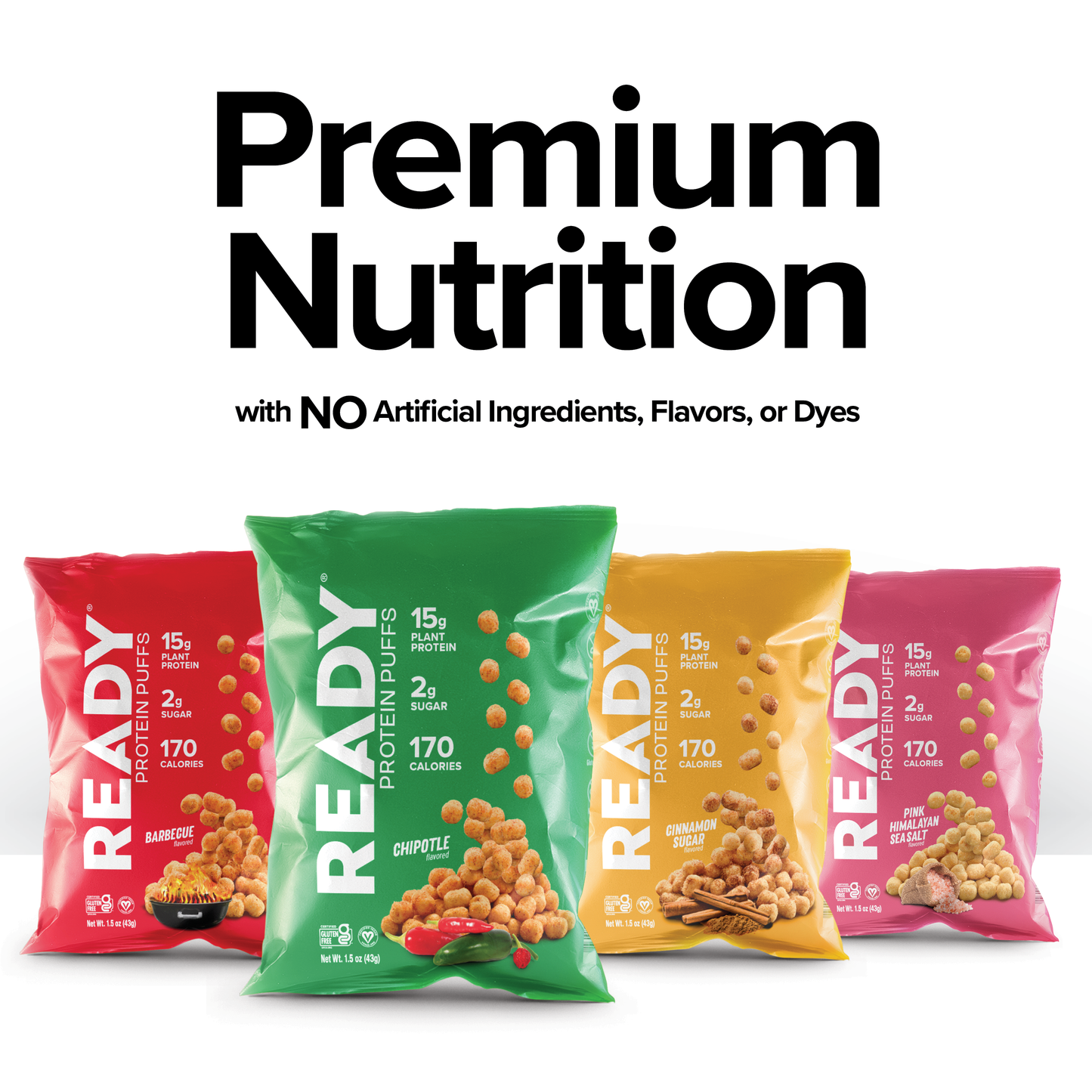 Protein Puffs Barbecue 8ct 1.5oz