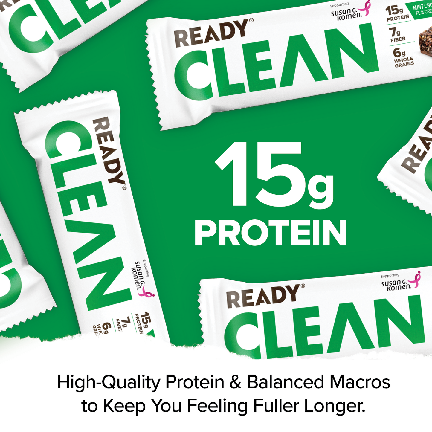 Ready® Protein Bar - Mint Chocolate Chip, 5ct (PAF)