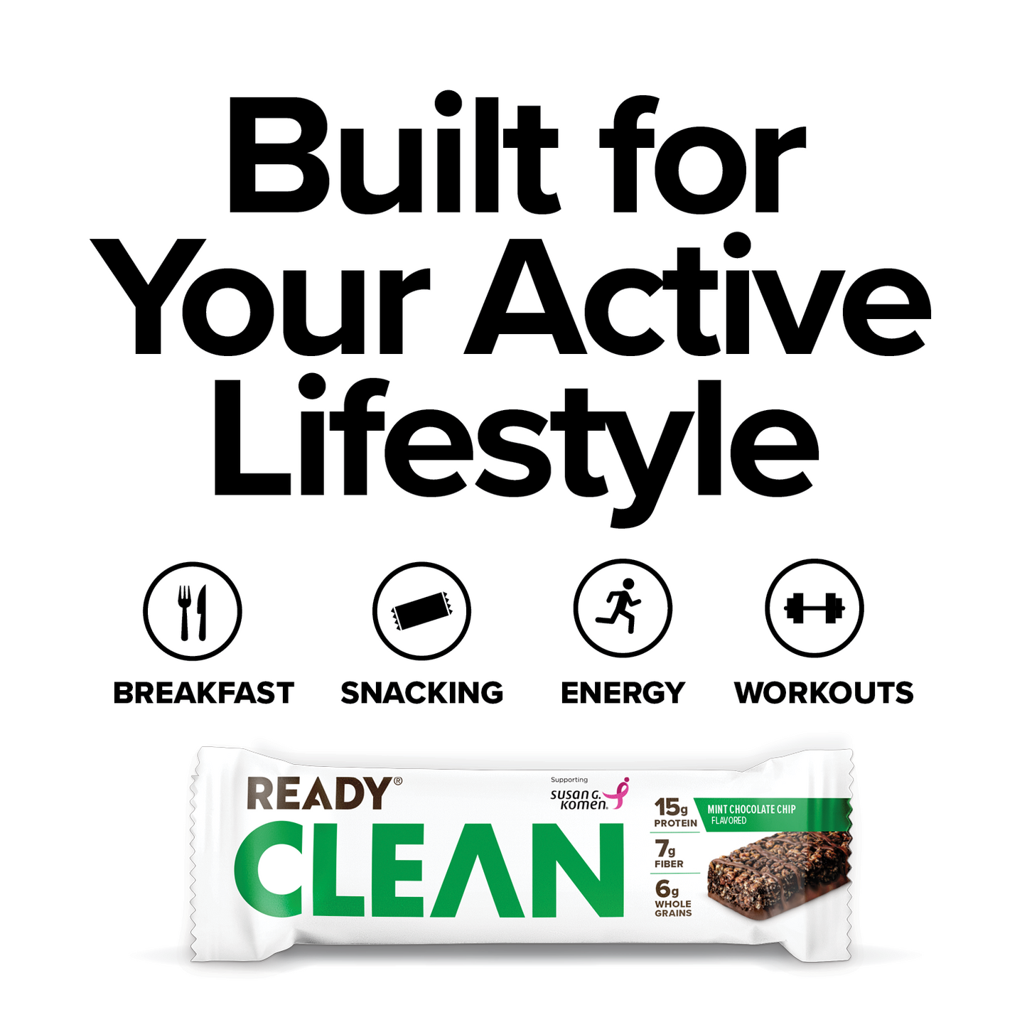 Ready® Protein Bar - Mint Chocolate Chip, 5ct (PAF)