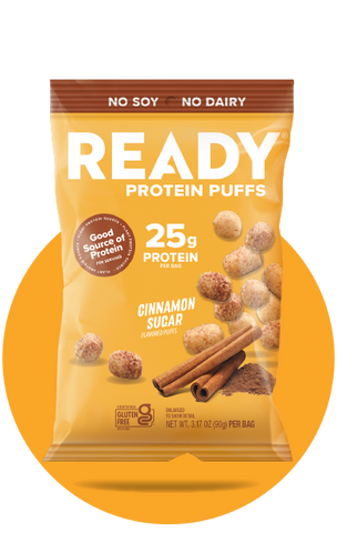 Protein Puffs Cinnamon Sugar 2.5 Servings Pack