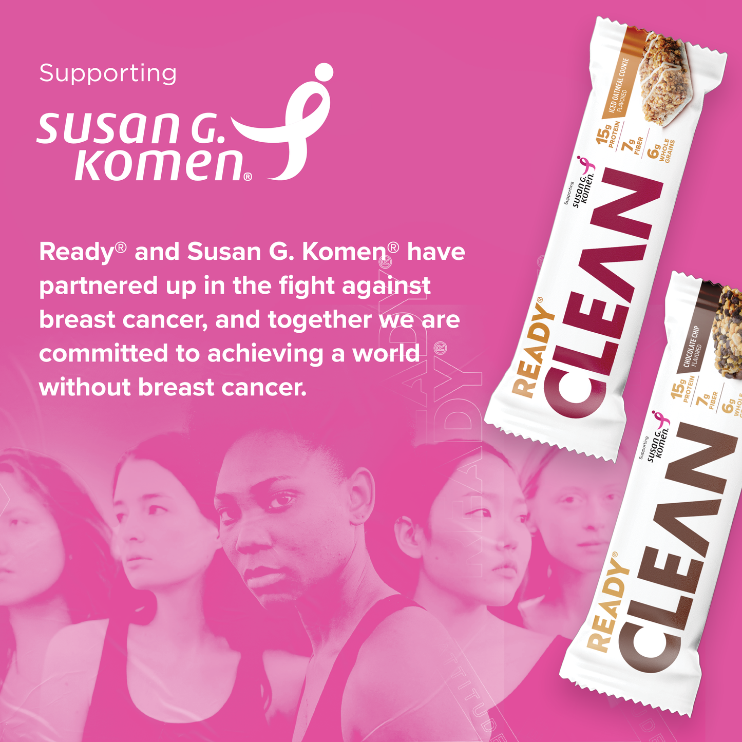 Ready® Clean Bar Chocolate Chip and Iced Oatmeal Cookie Variety Pack