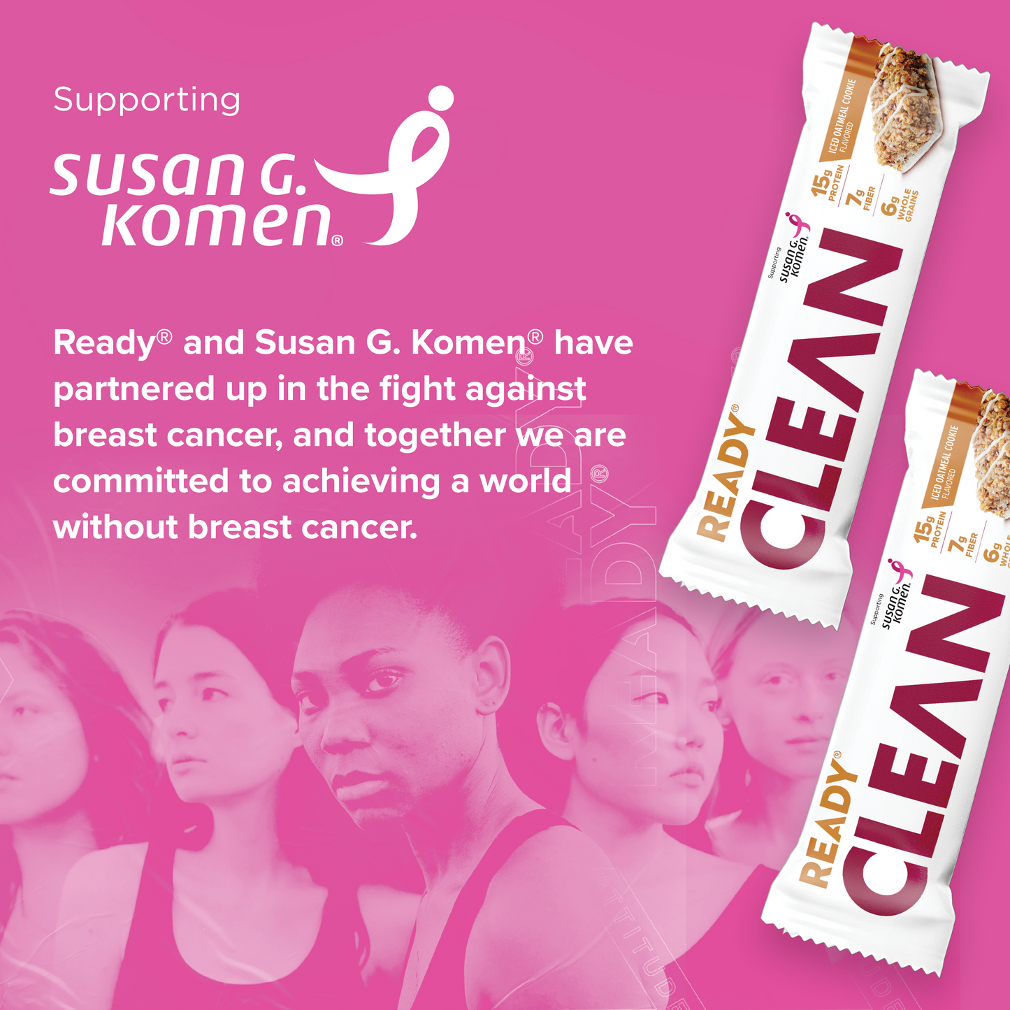 Ready® Clean Bar Iced Oatmeal Cookie