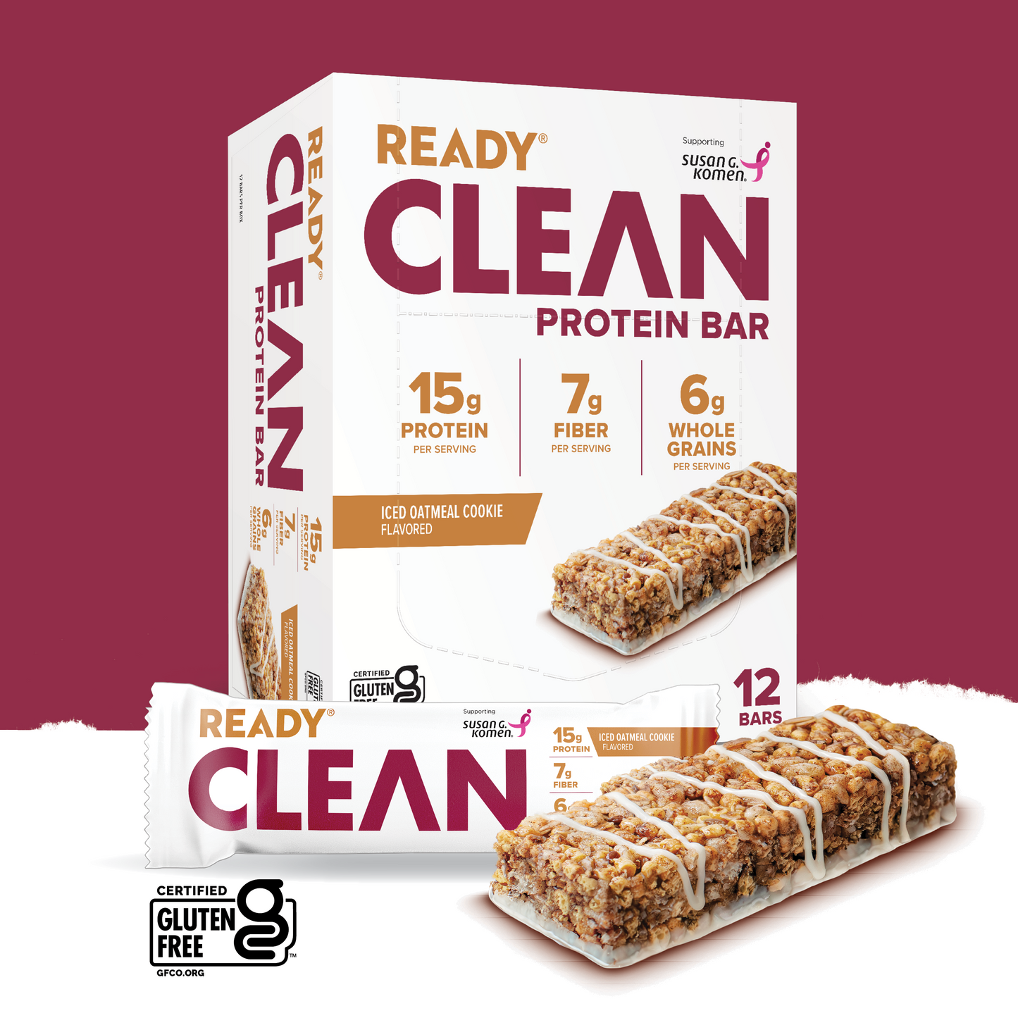 Ready® Clean Bar Iced Oatmeal Cookie