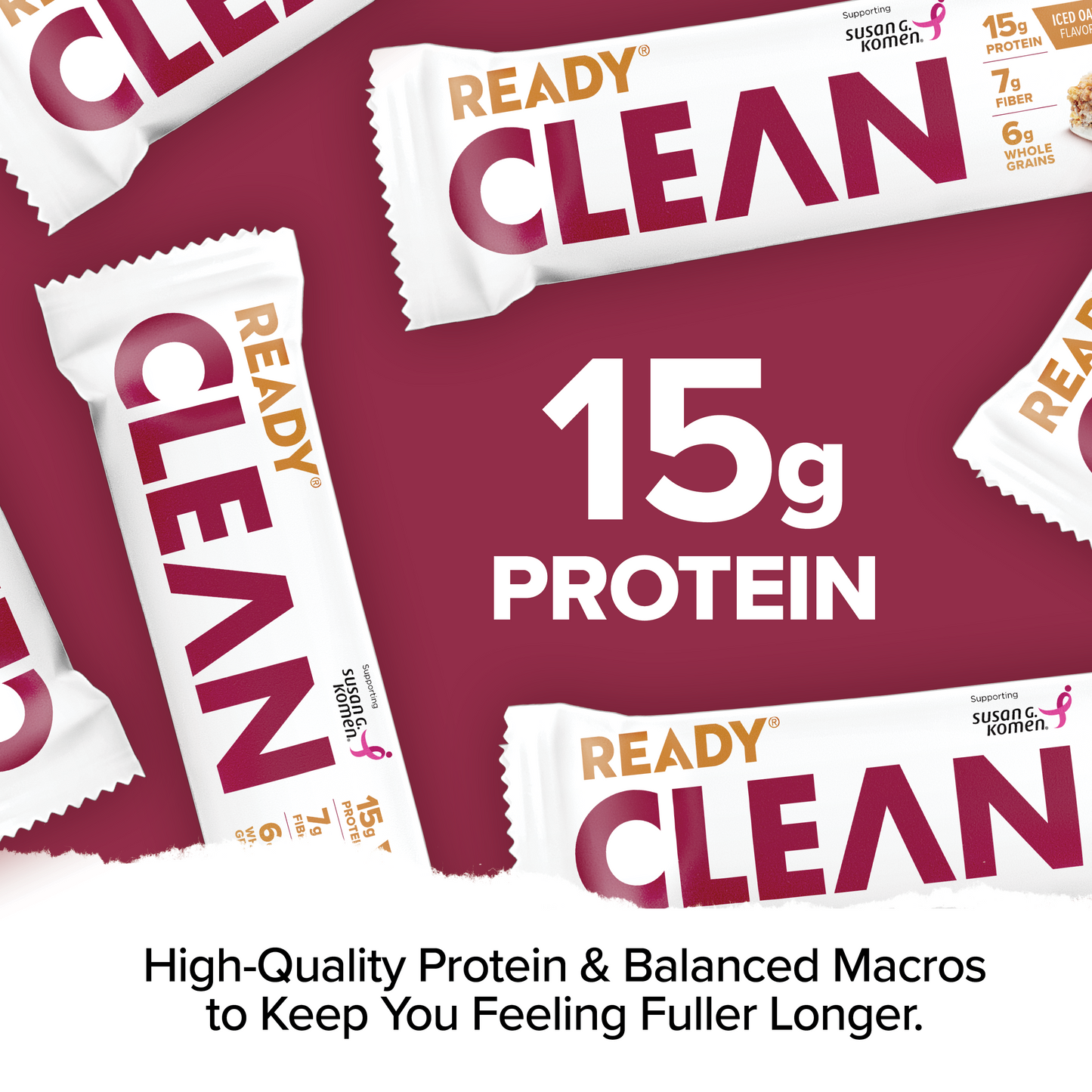 Ready® Clean Bar Iced Oatmeal Cookie