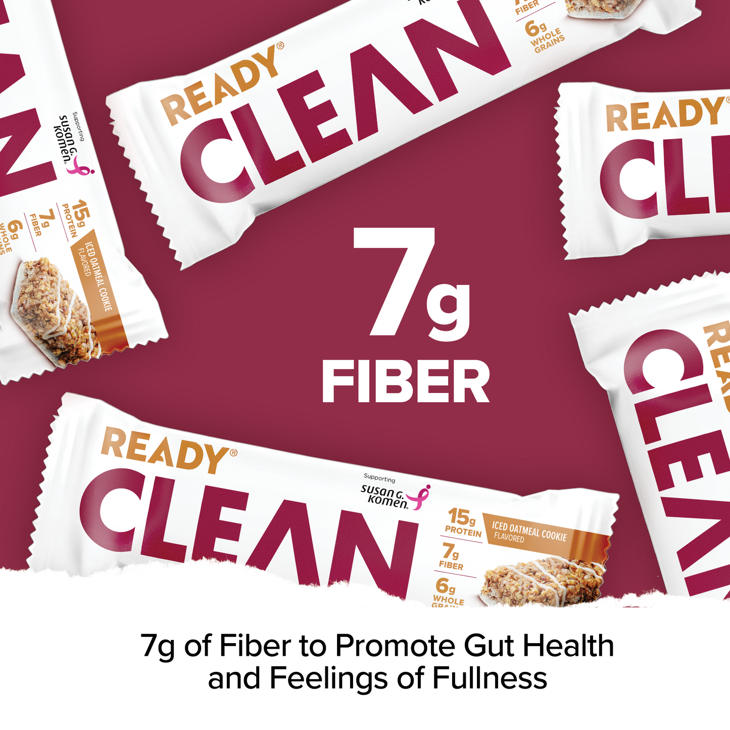 Ready® Clean Bar Iced Oatmeal Cookie