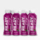 12 pack of Black Cherry Ready Protein Water in 16.9 fl oz bottles