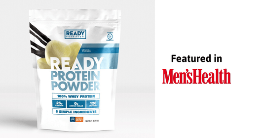 Ready® Clean Protein Powder Featured in Men’s Health