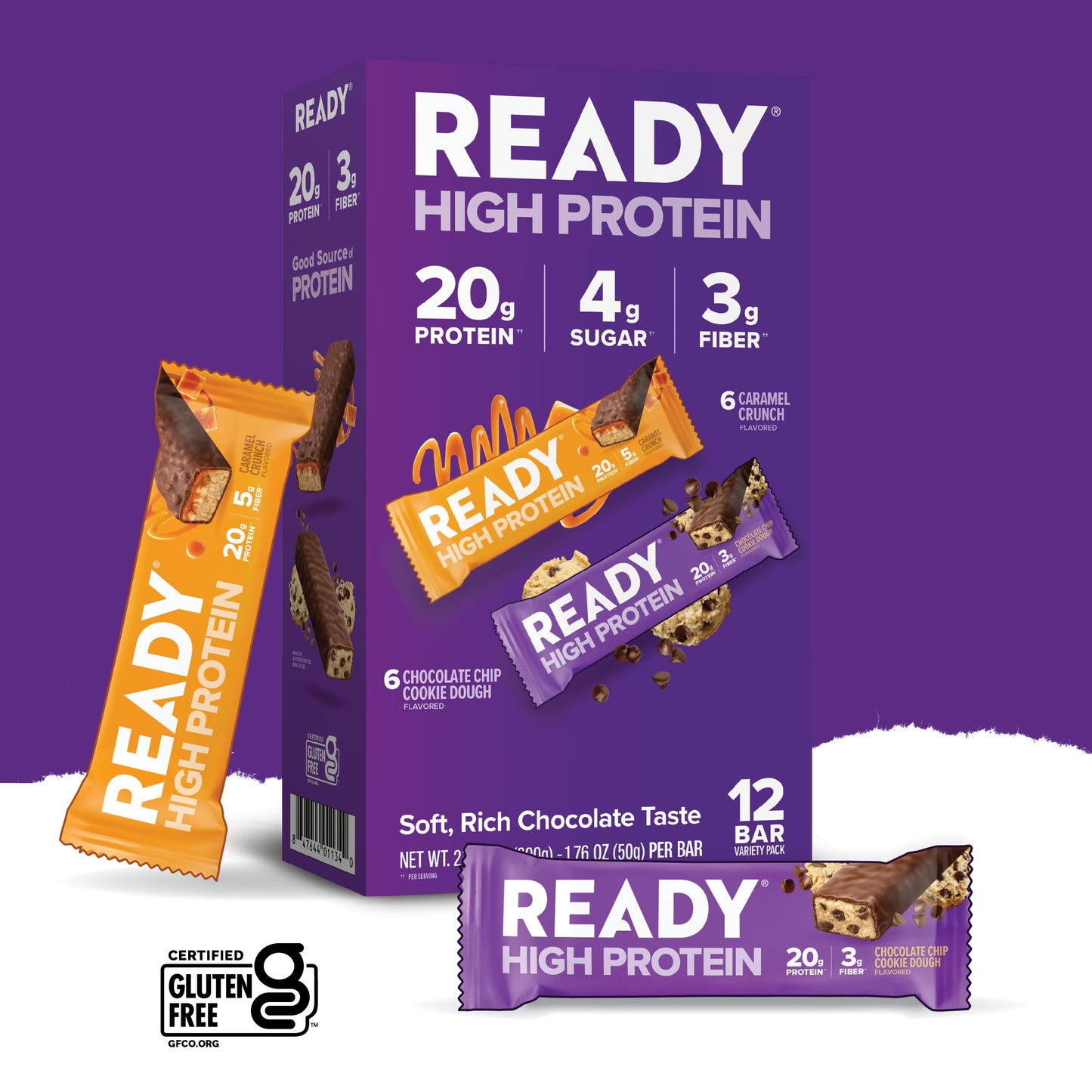 Ready® High Protein 20G Bar Variety Pack