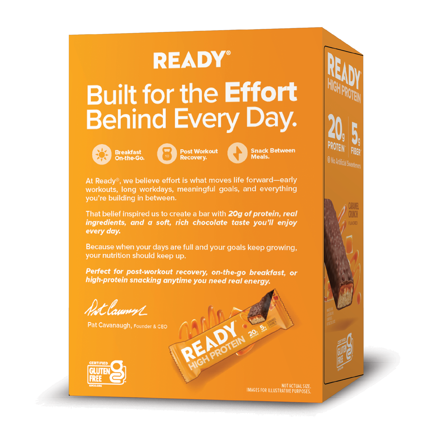 Ready® High Protein 20G Bar - Caramel Crunch