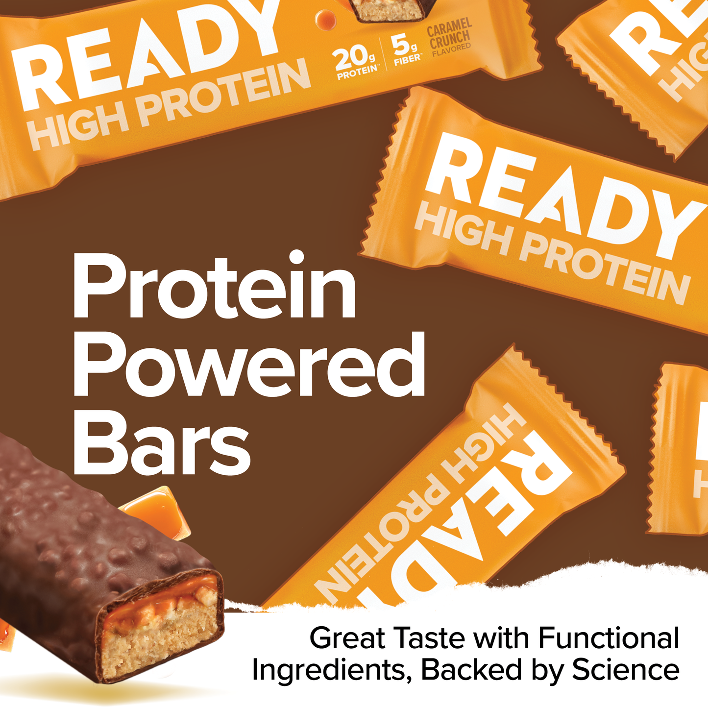 Ready® High Protein 20G Bar - Caramel Crunch
