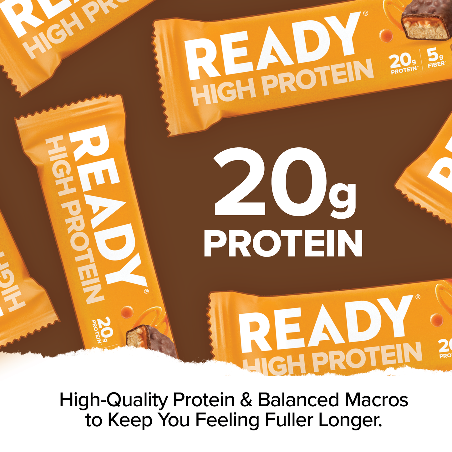 Ready® High Protein 20G Bar - Caramel Crunch