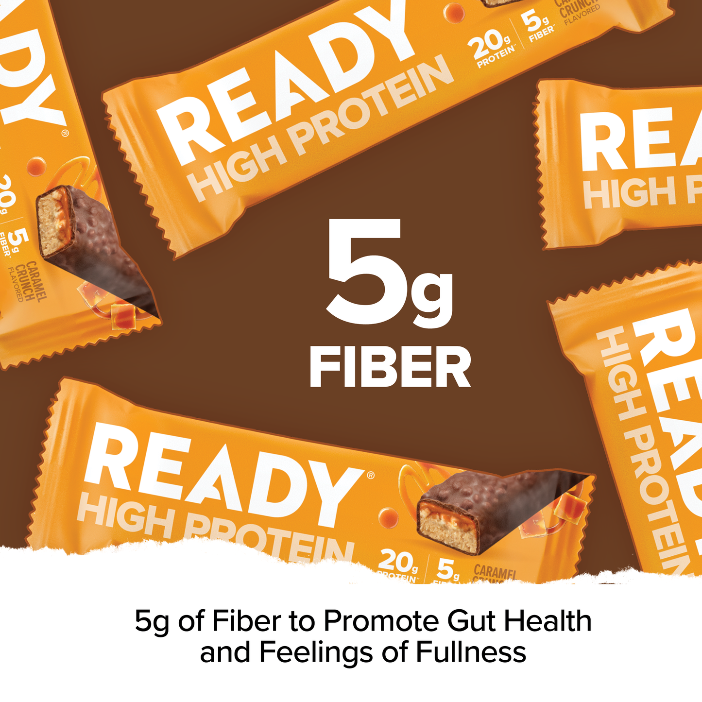 Ready® High Protein 20G Bar - Caramel Crunch