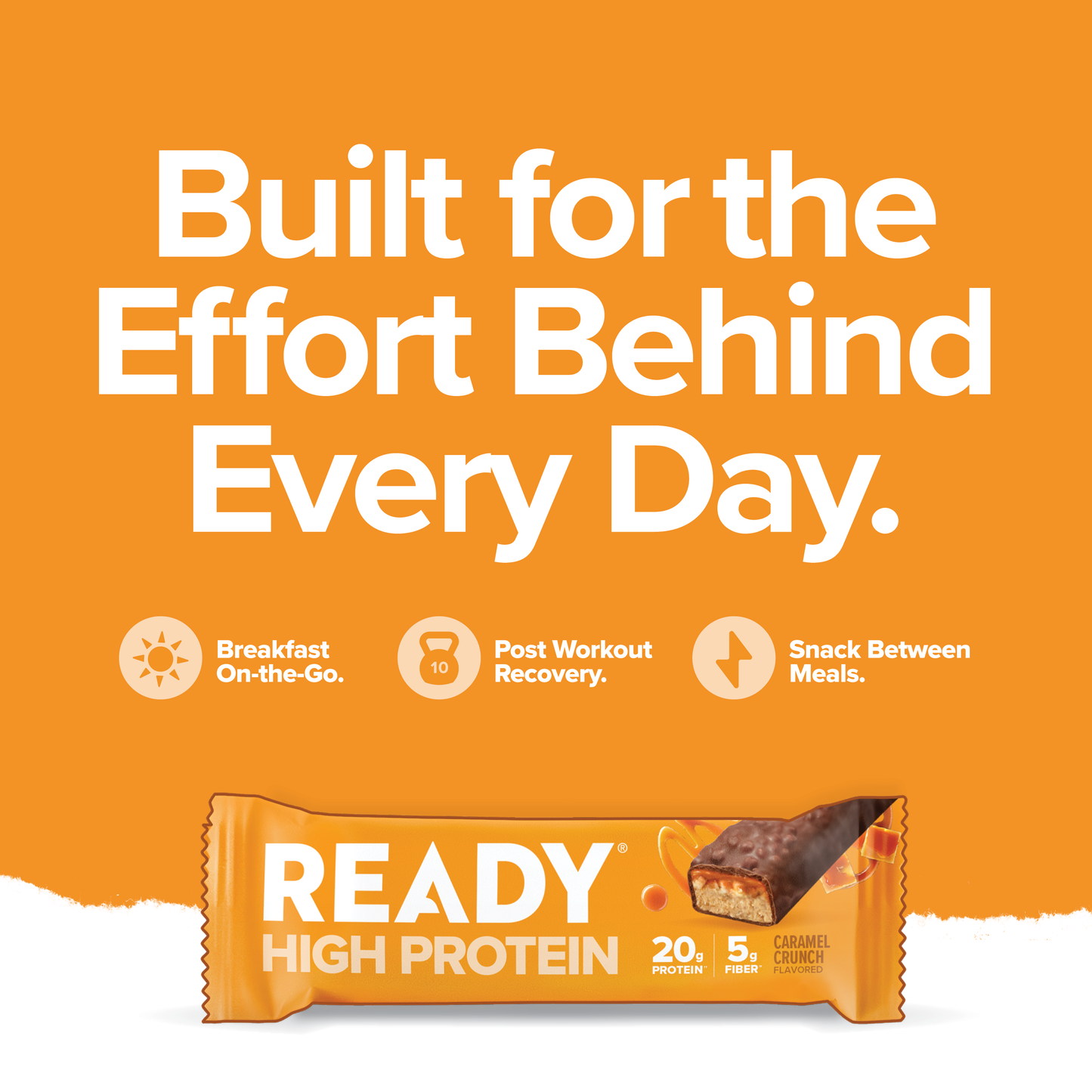 Ready® High Protein 20G Bar - Caramel Crunch