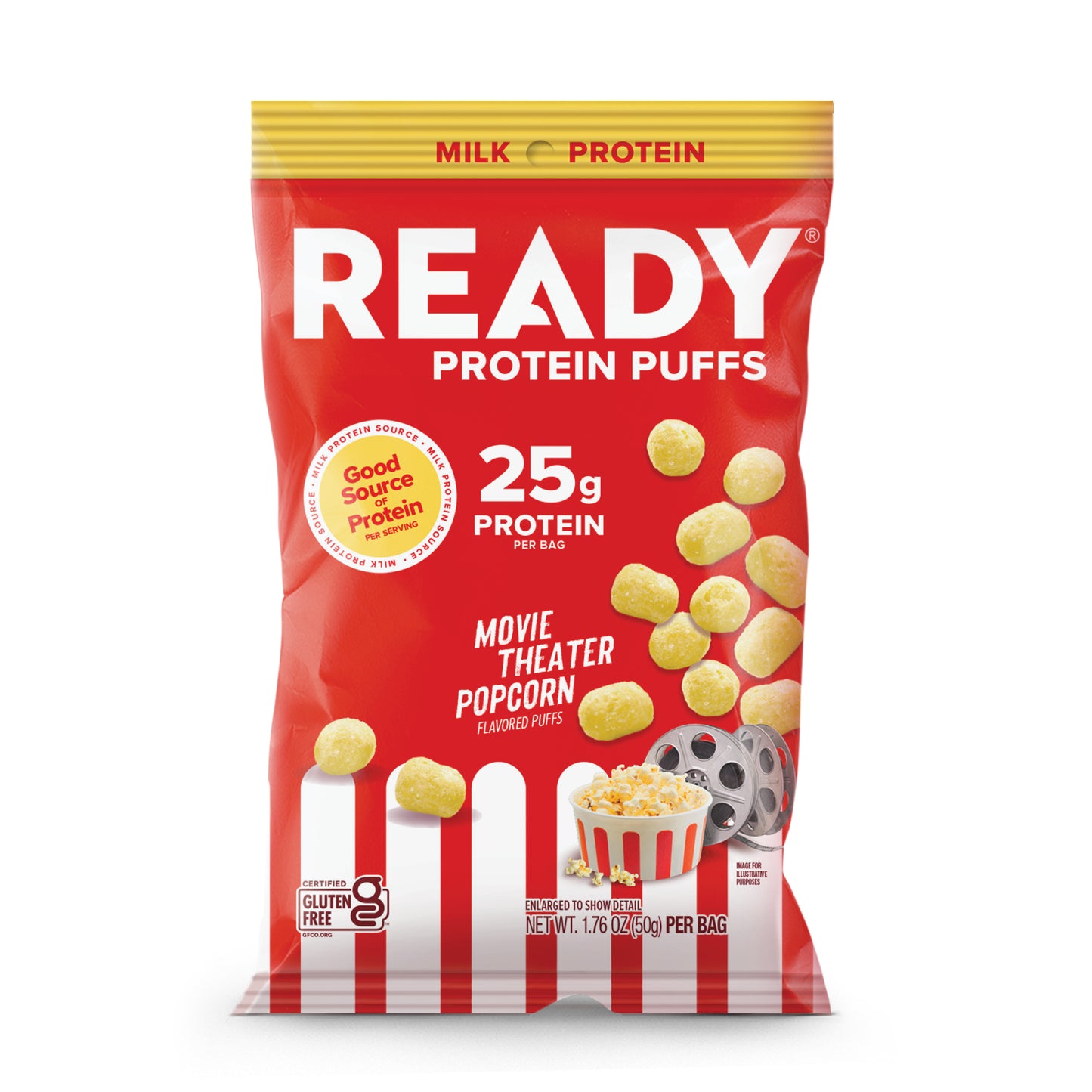 [NEW!] Protein Puffs Movie Theater Popcorn 2.5 Servings Pack