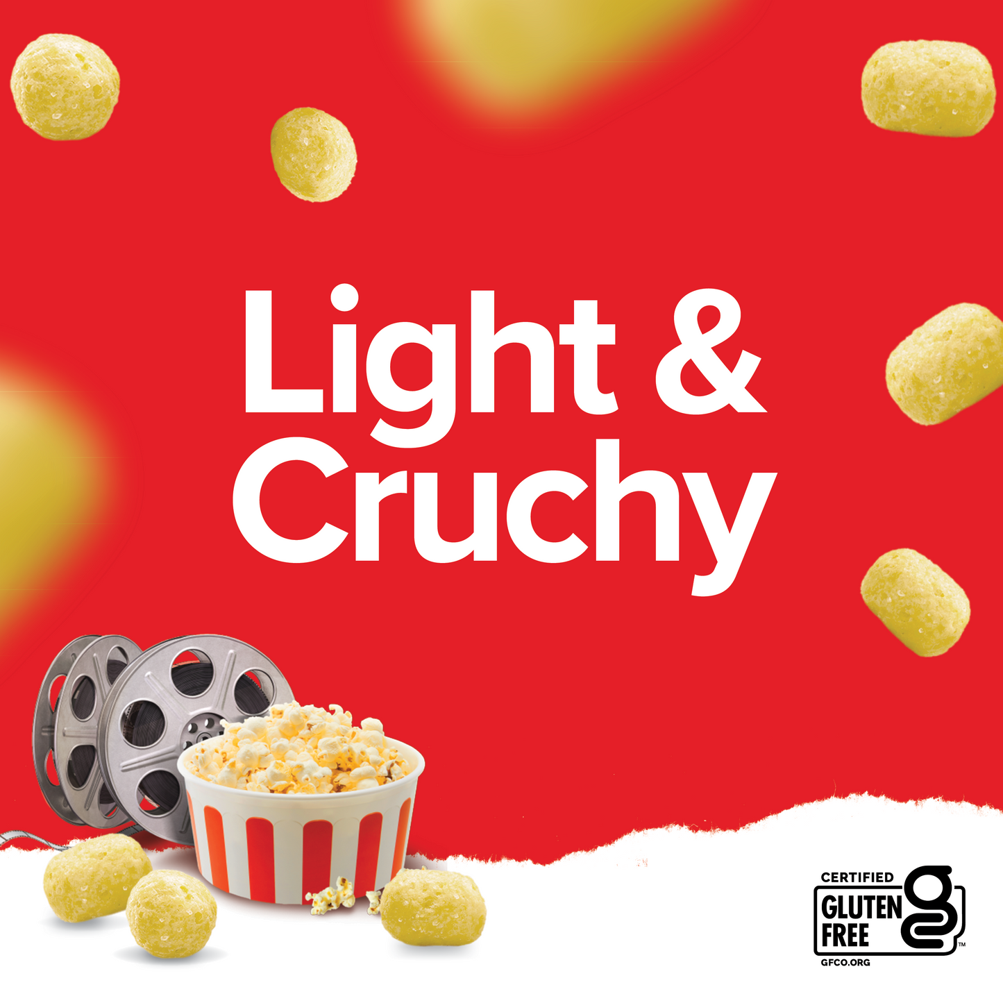 [NEW!] Protein Puffs Movie Theater Popcorn 2.5 Servings Pack