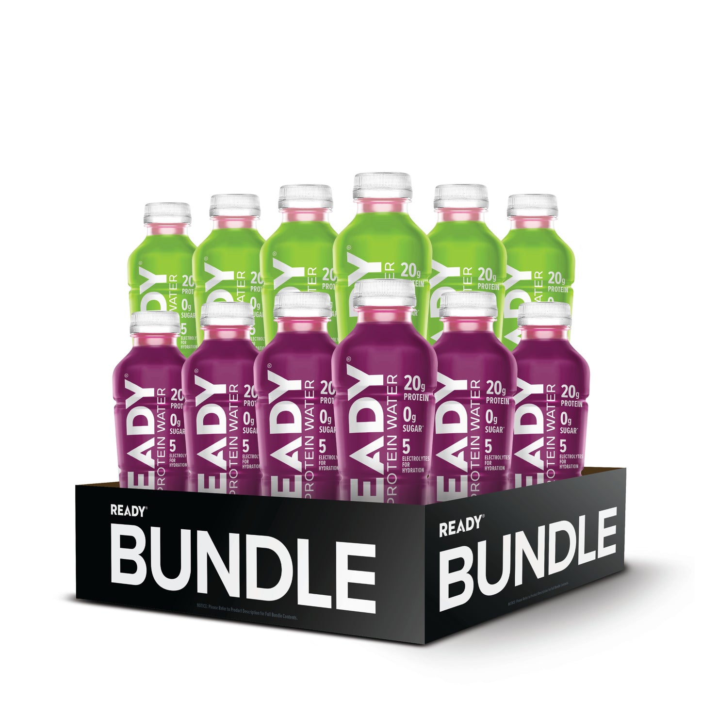 [LIMITED TIME!] Black Cherry x Cotton Candy Grape Clear Protein Water Variety