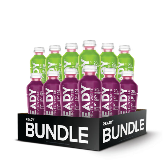 [LIMITED TIME!] Black Cherry x Cotton Candy Grape Clear Protein Water Variety