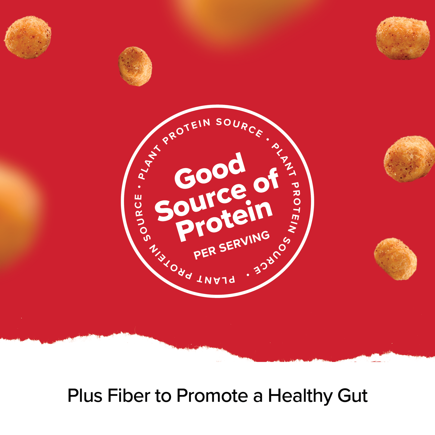 Protein Puffs Barbecue, 2.5 Servings