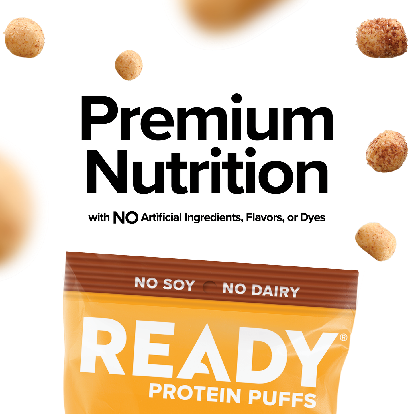 Protein Puffs Cinnamon Sugar, 2.5 Servings