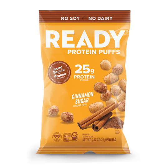Protein Puffs Cinnamon Sugar, 2.5 Servings