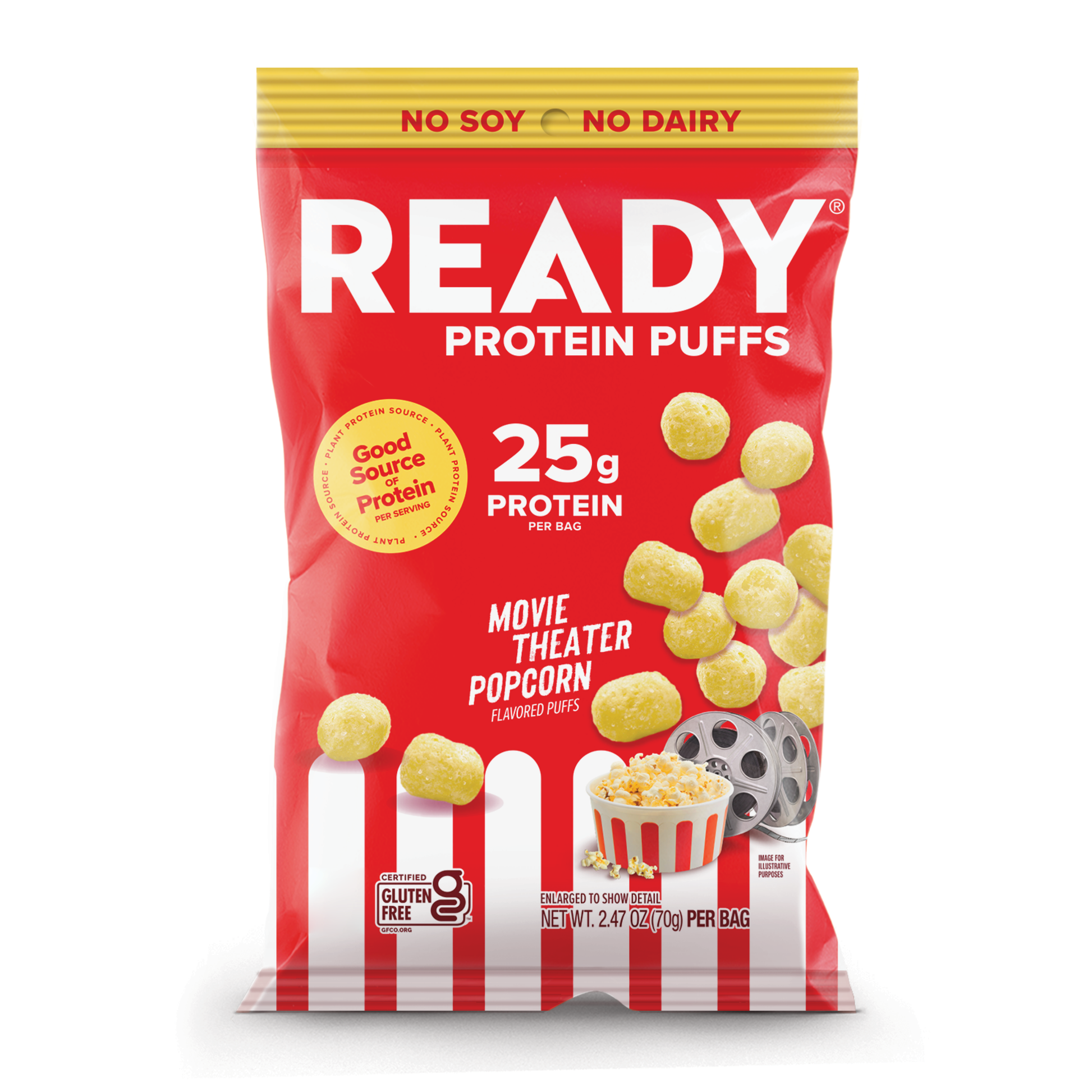 Ready Ready Movie Theater Popcorn Protein Puffs — product image