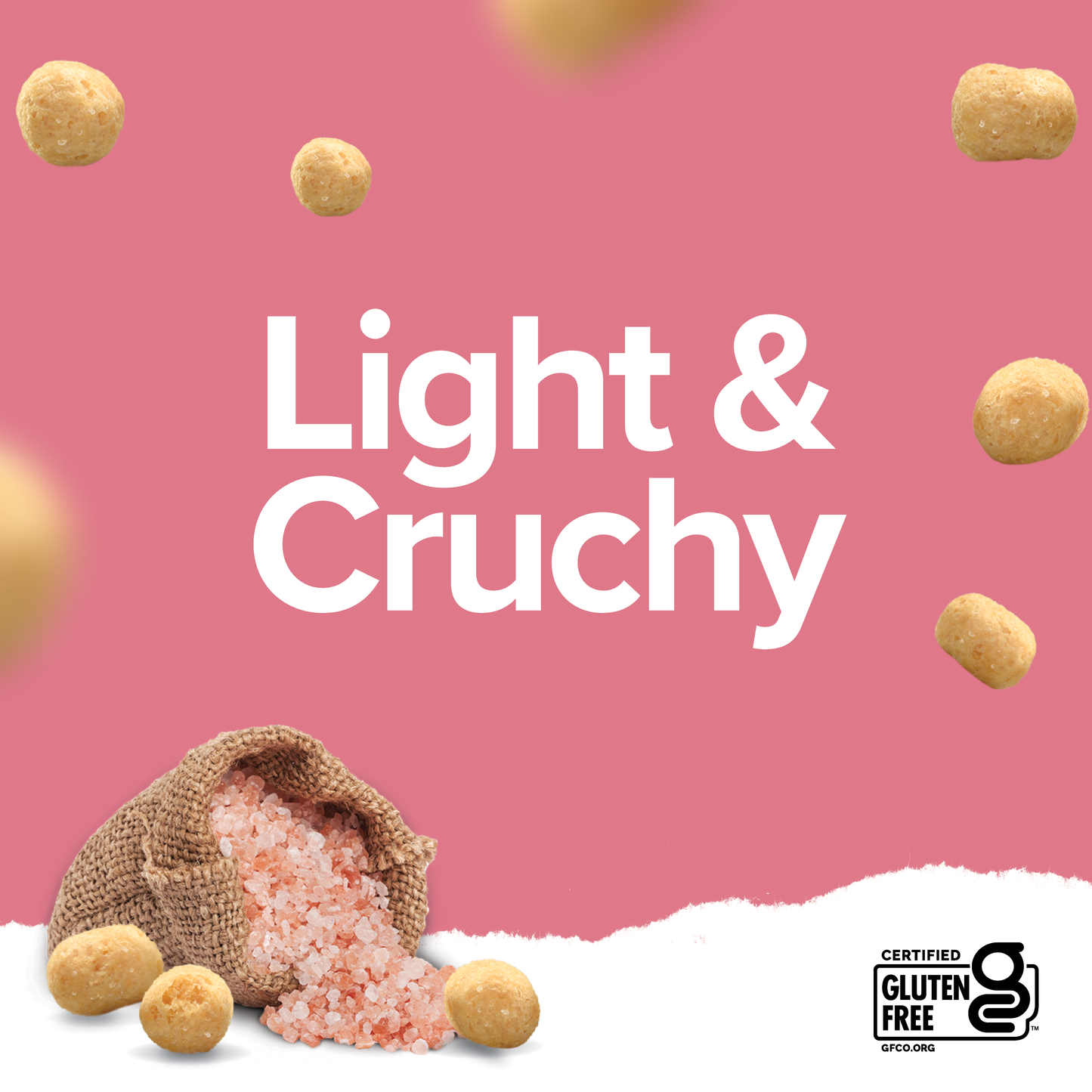 Protein Puffs Pink Himalayan Sea Salt, 2.5 Servings