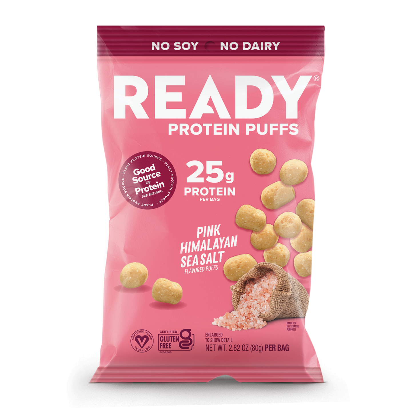 Protein Puffs Pink Himalayan Sea Salt, 2.5 Servings