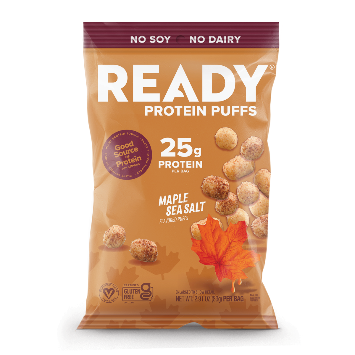 Protein Puffs Maple Sea Salt, 2.5 Servings