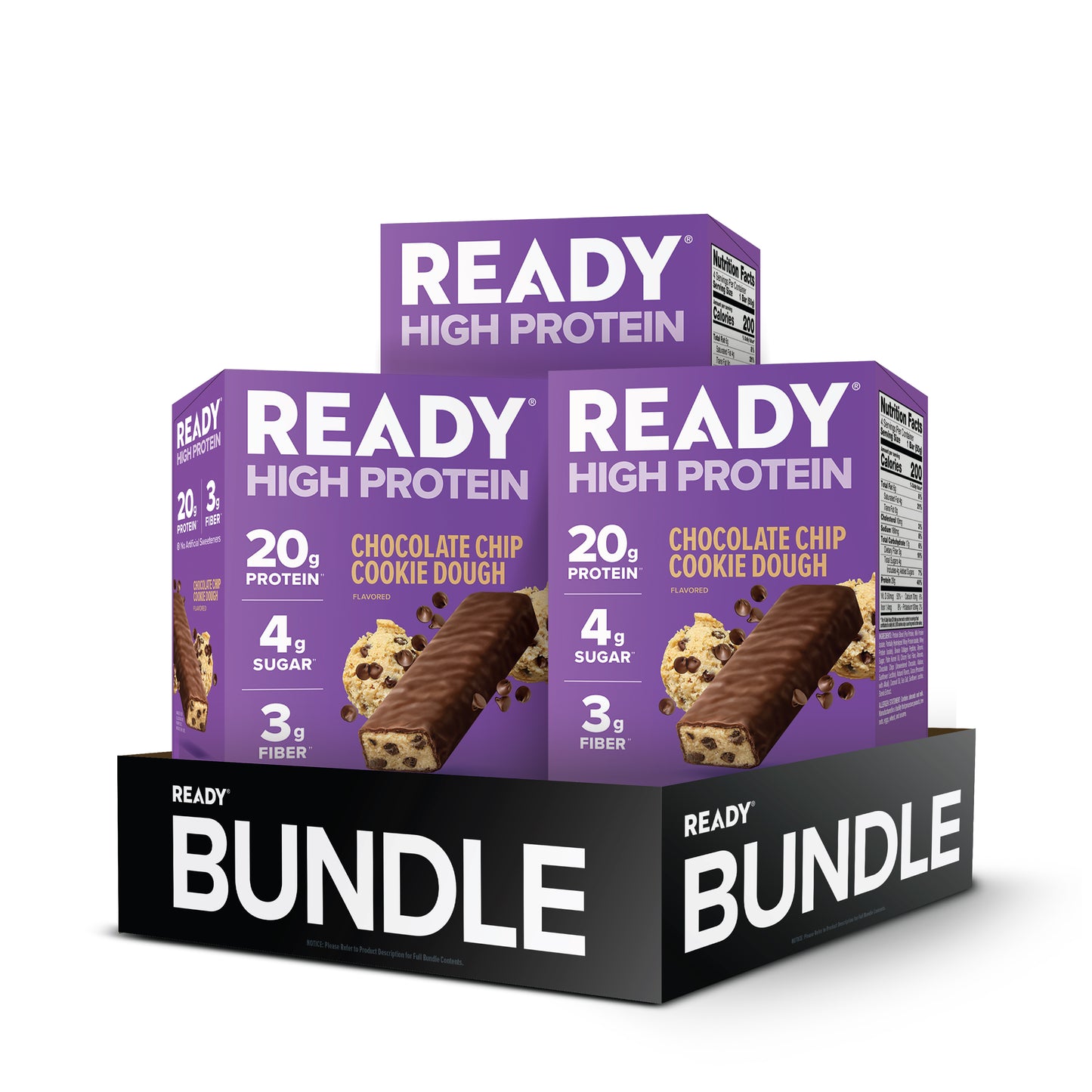 Ready® High Protein 20G Bar - Chocolate Chip Cookie Dough