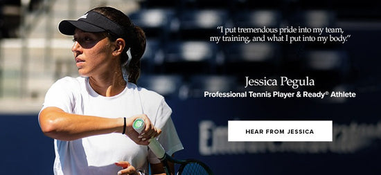 Quote by Jessica Pegula - Sponsored Ready Athlete
