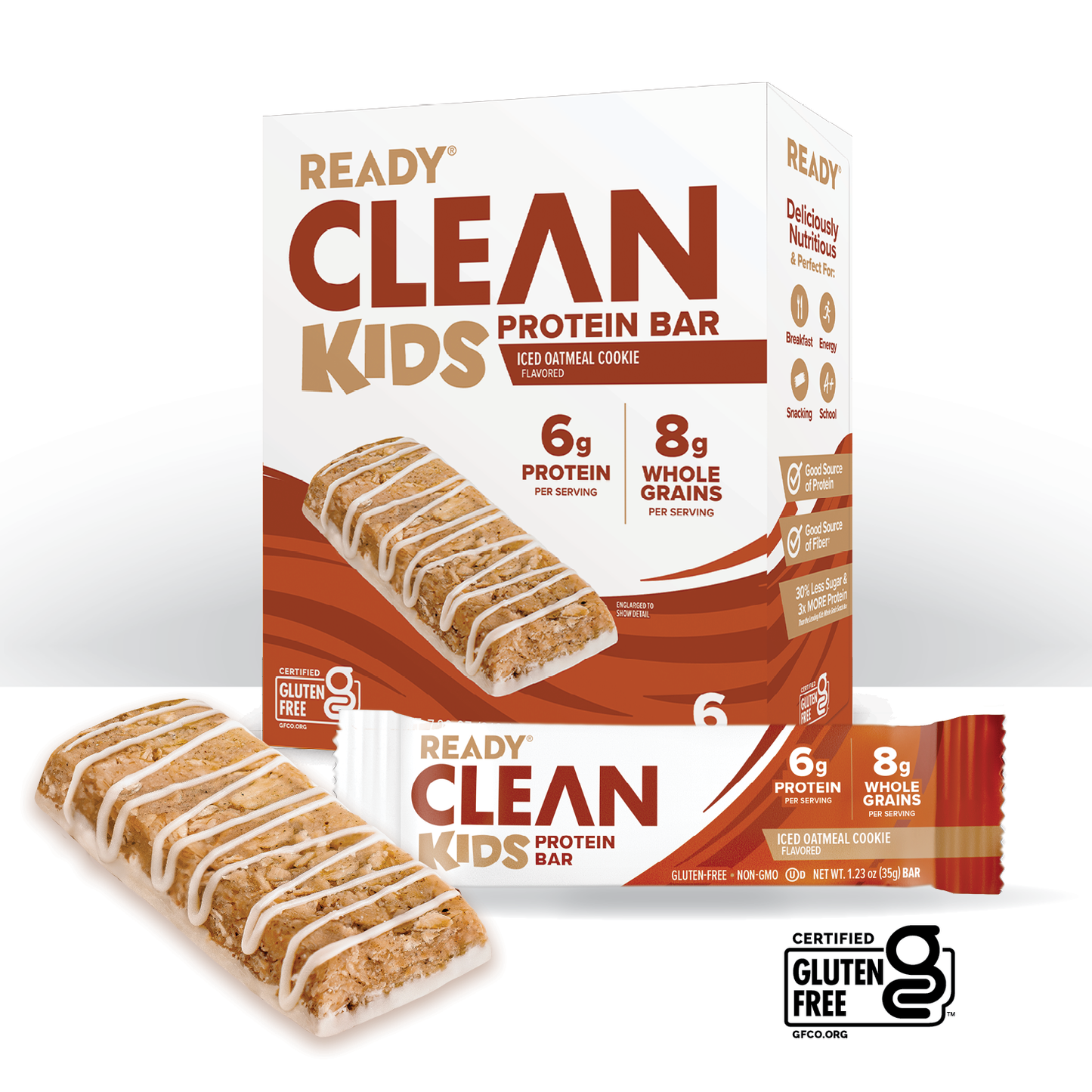 Ready® Clean Kids Whole Grain Protein Bar Iced Oatmeal Cookie