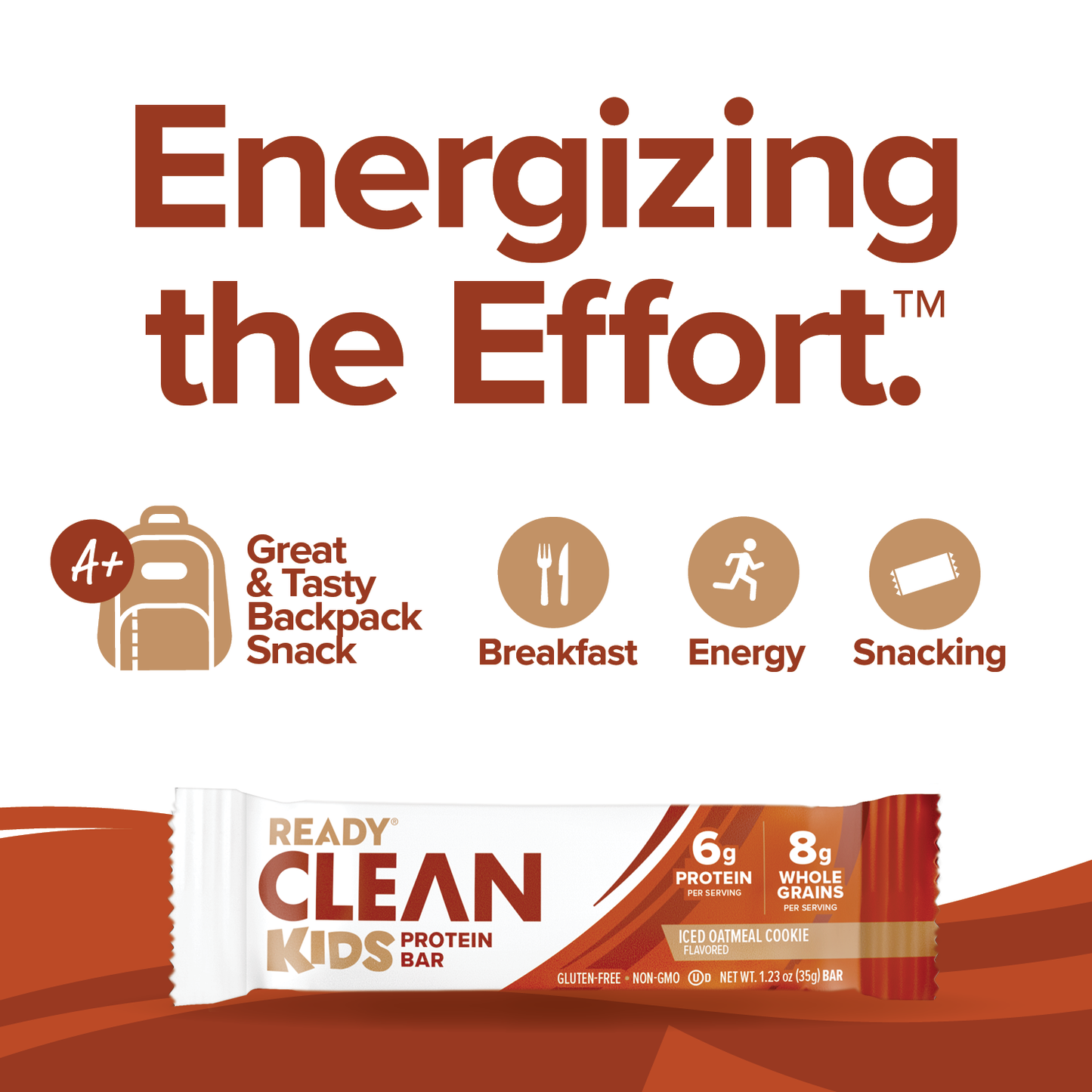 Ready® Clean Kids Whole Grain Protein Bar Iced Oatmeal Cookie