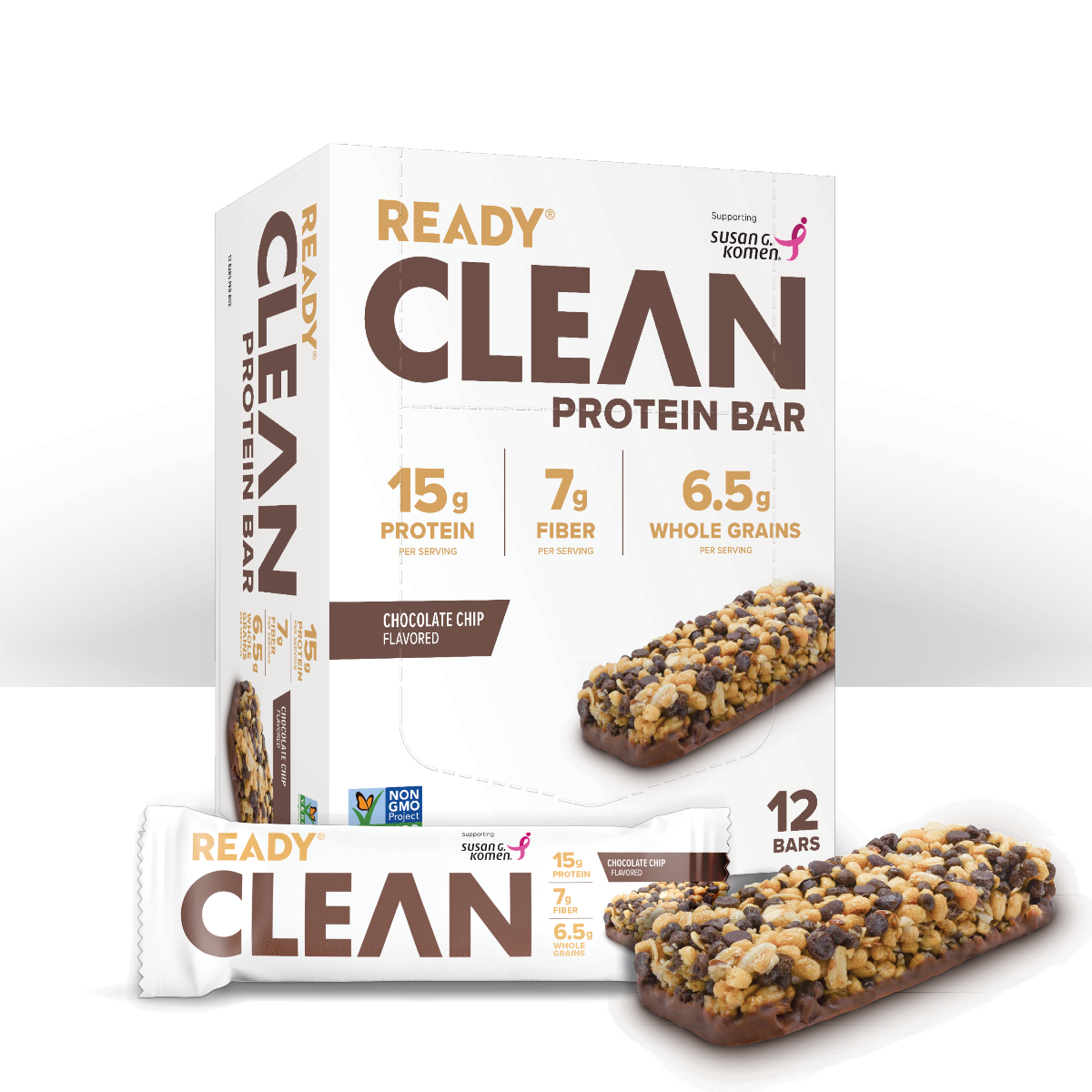 Ready Clean protein bar chocolate chip flavor