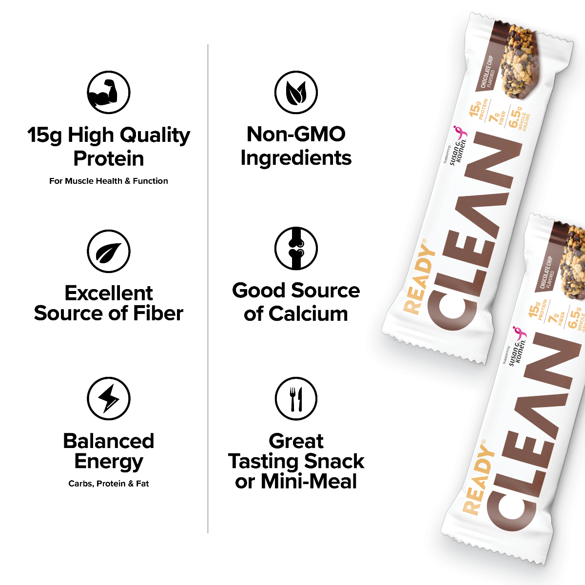 benefits of Ready Clean protein bars