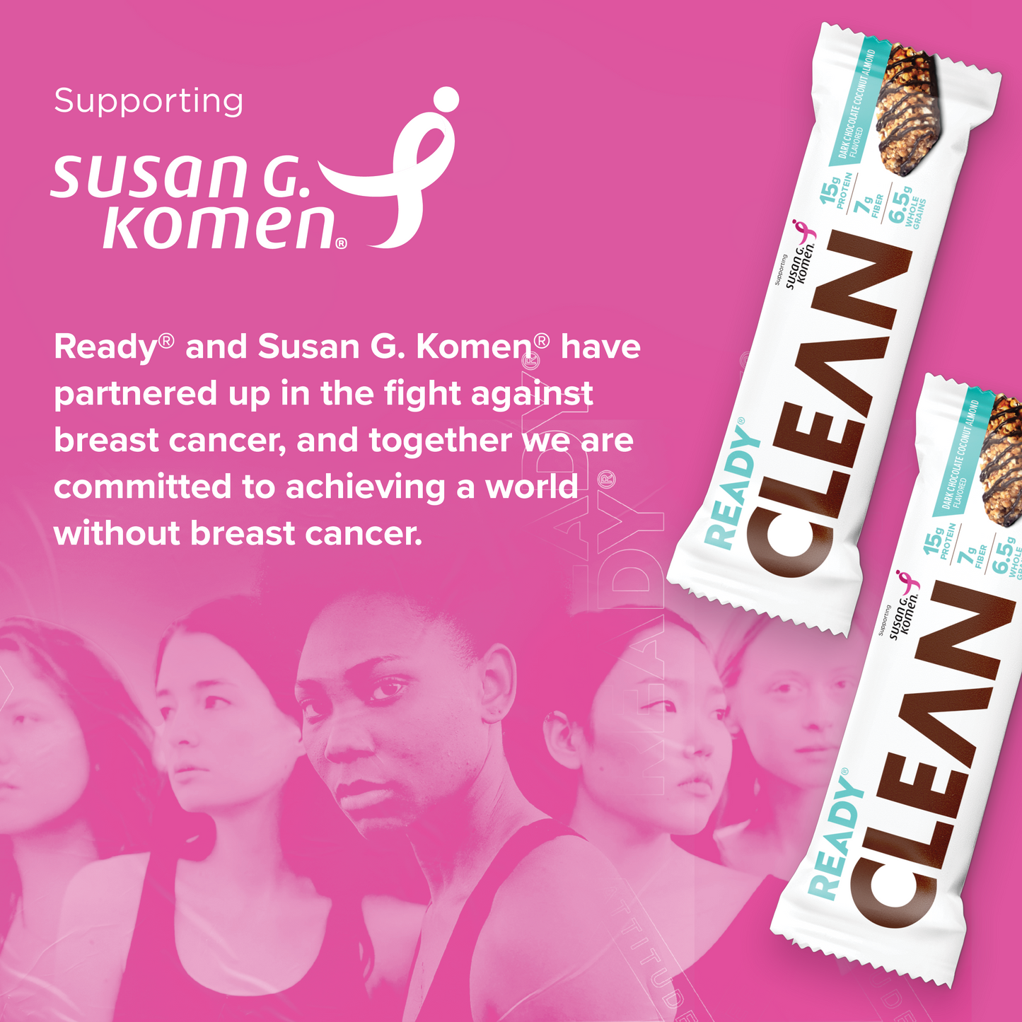 Ready® Clean Bar Dark Chocolate Coconut Almond