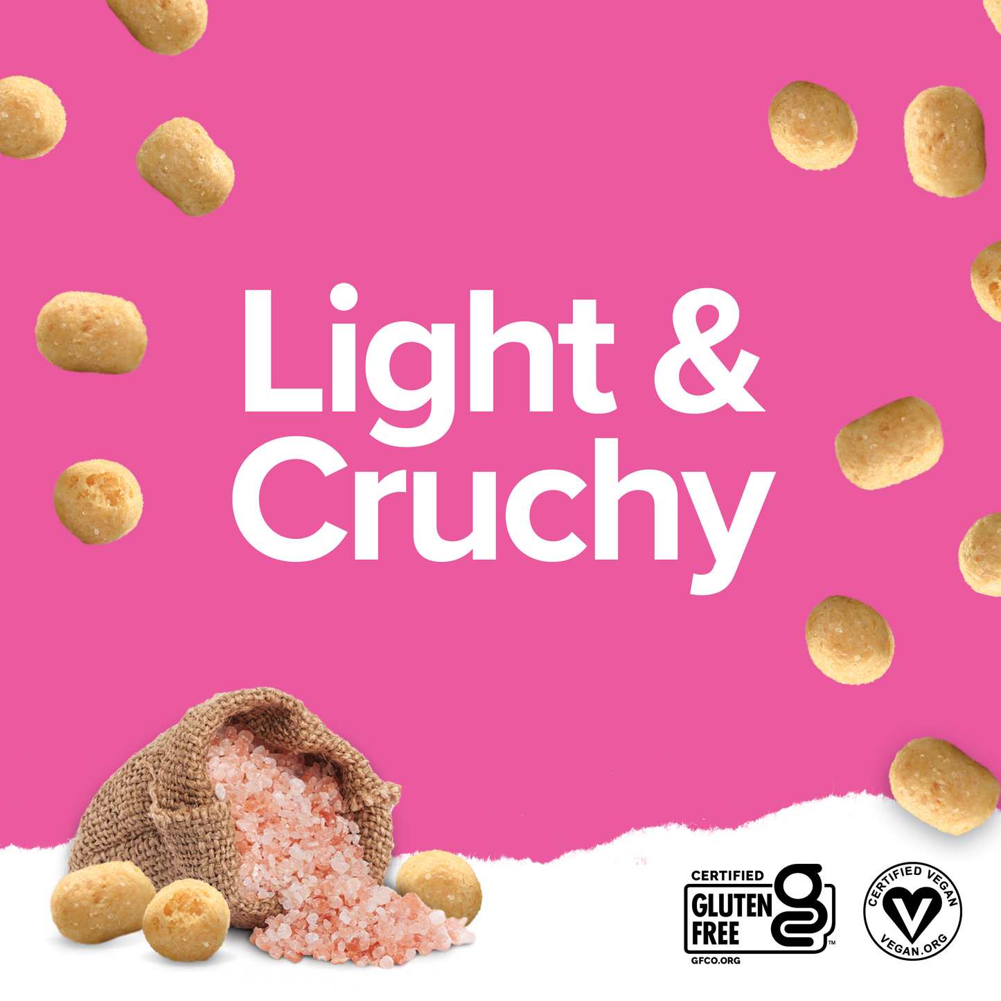 Protein Puffs Pink Himalayan Sea Salt