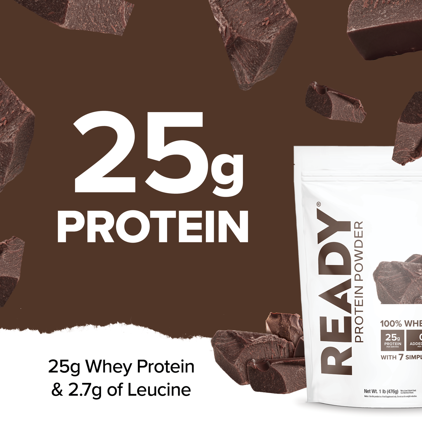 Ready® Protein Powder – Chocolate