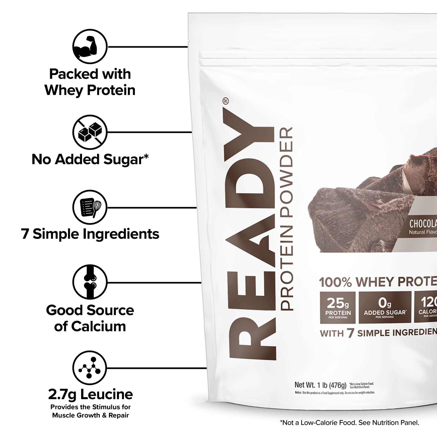 Ready® Protein Powder – Chocolate