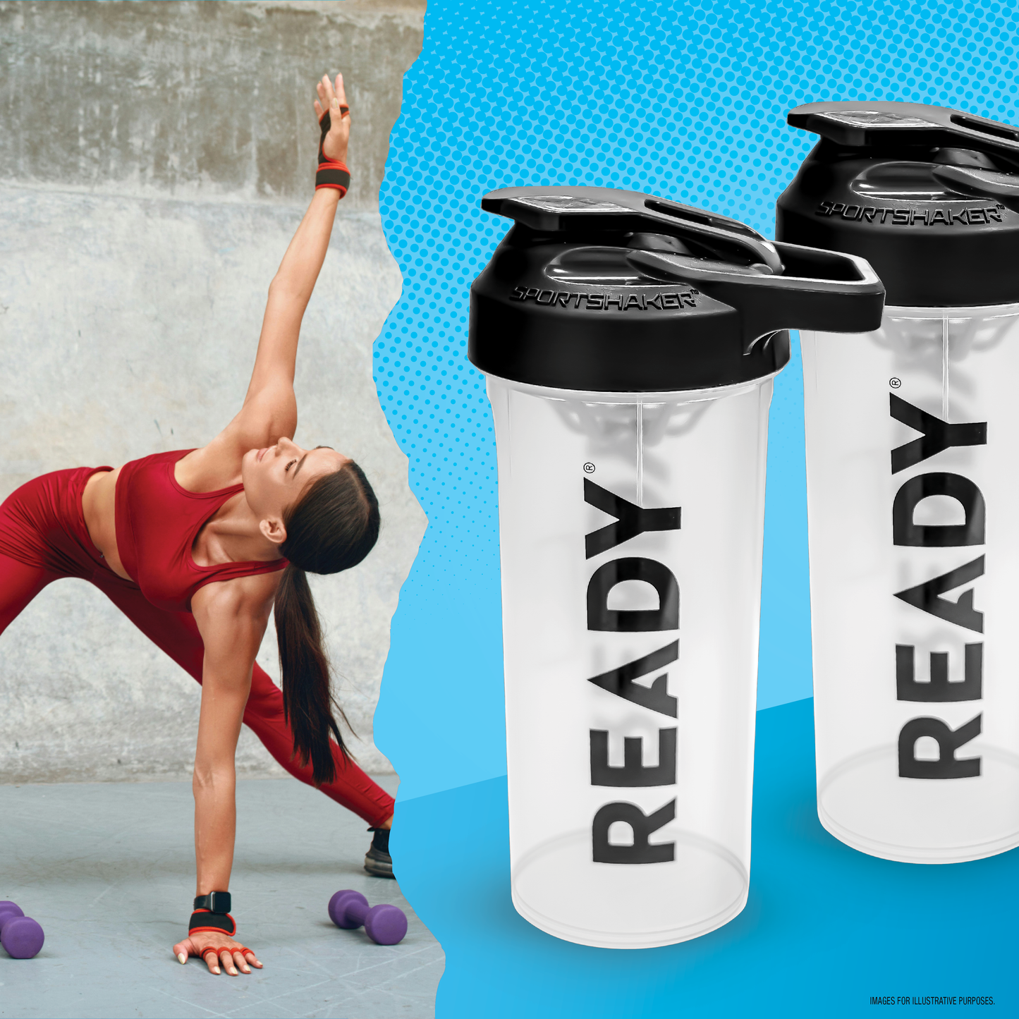 Ready® Shaker Bottles