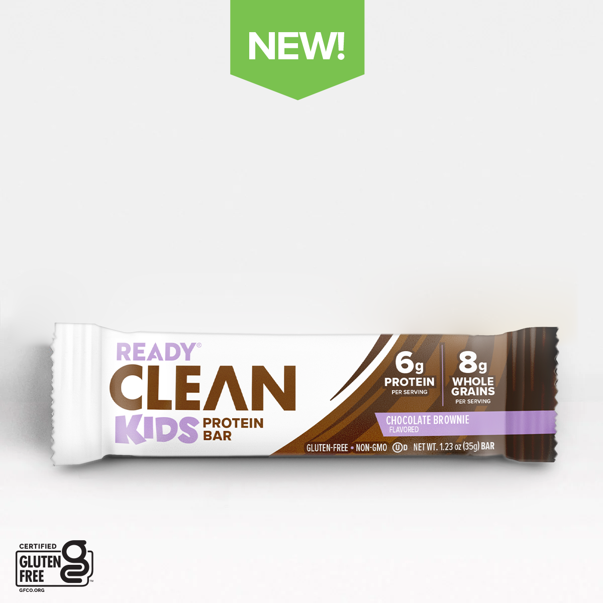 Ready® Clean Kids Whole Grain Protein Bar Chocolate Brownie