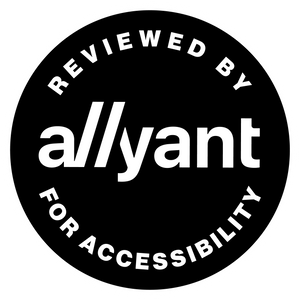 Reviewed by Allyant for Accessibility