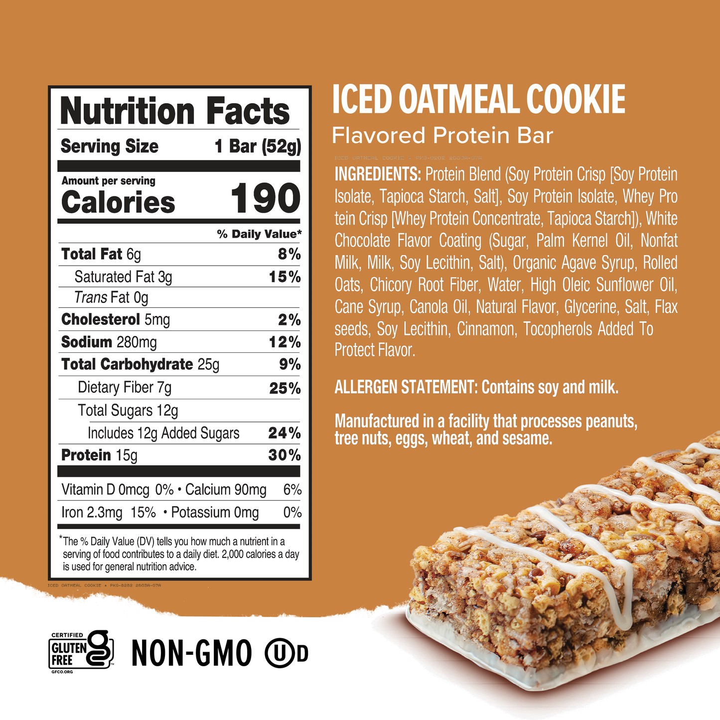 Ready® Clean Bar Chocolate Chip and Iced Oatmeal Cookie Variety Pack