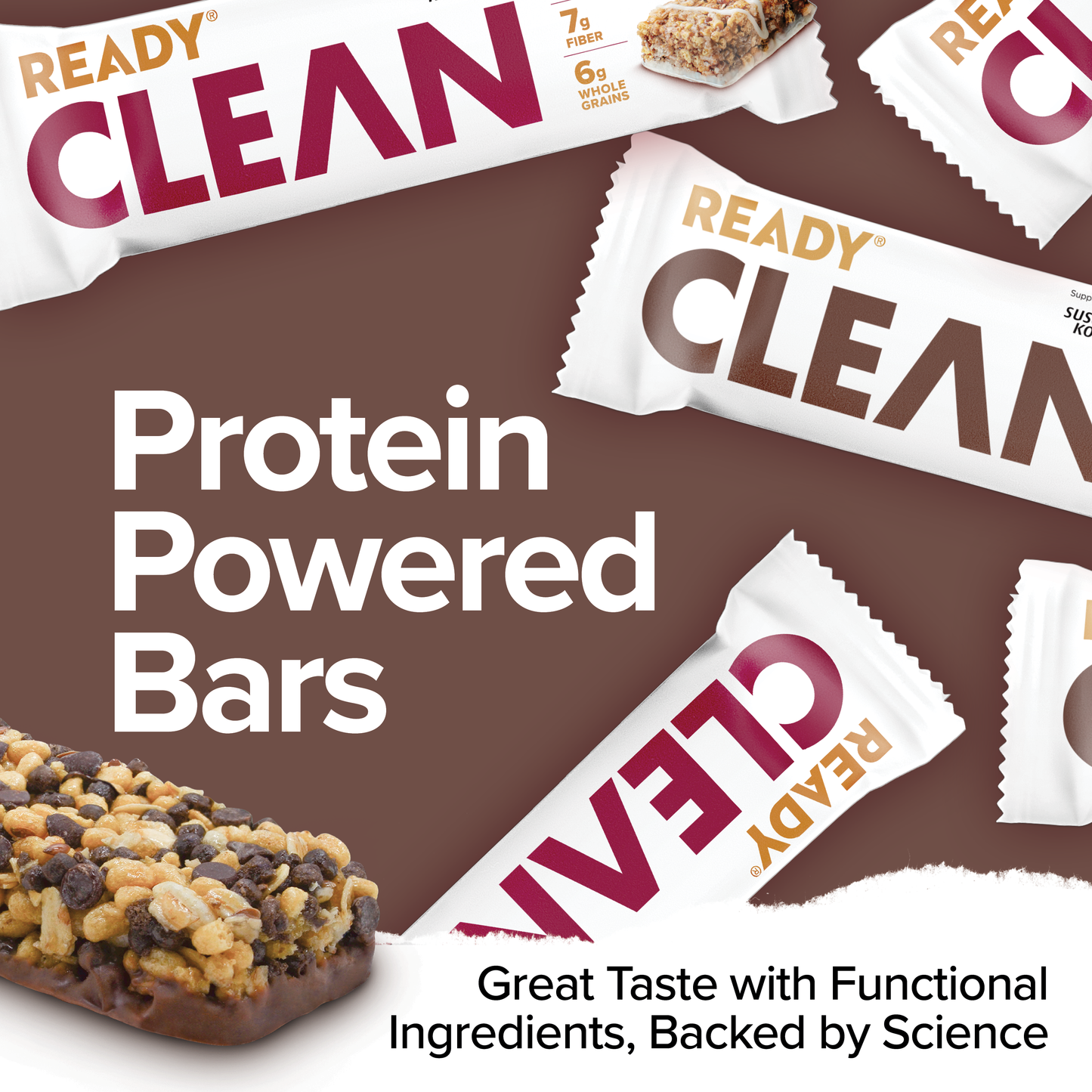 Ready® Clean Bar Chocolate Chip and Iced Oatmeal Cookie Variety Pack
