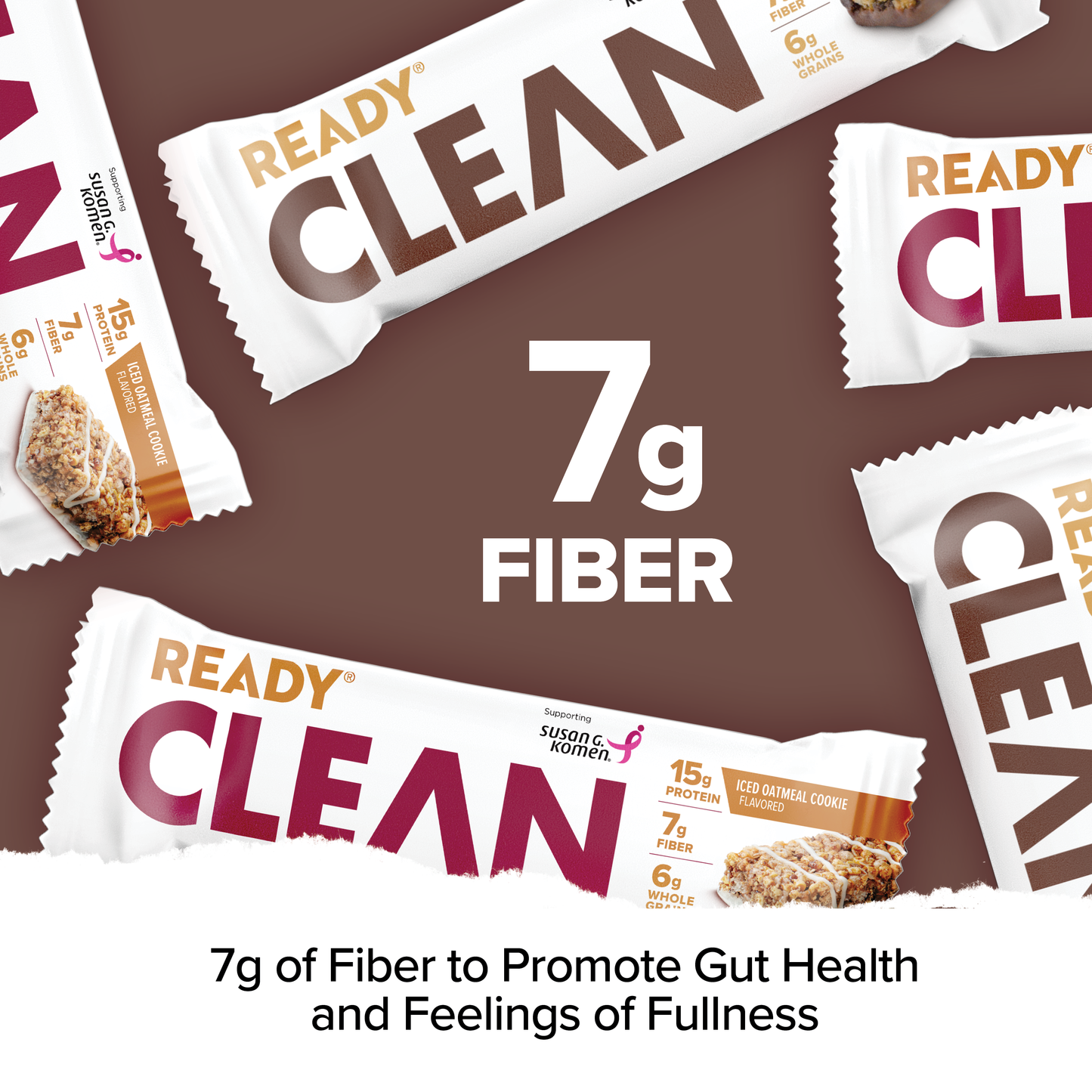 Ready® Clean Bar Chocolate Chip and Iced Oatmeal Cookie Variety Pack